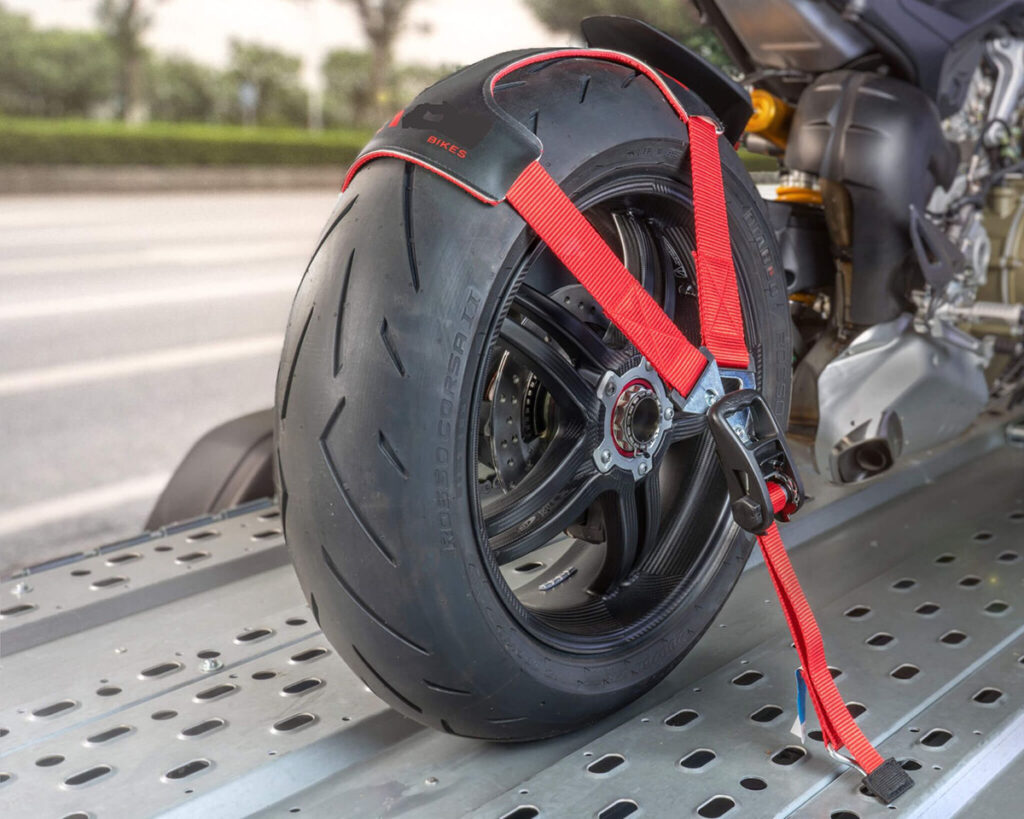 arrimage moto chez Multiroues